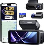 Pelsee P1 Pro Dash Cam Front and Rear, STARVIS 2 Sensor, 4K Dual Dash Camera by pelsee