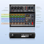 Pyle Professional Bluetooth DJ Audio Mixer - Image 2