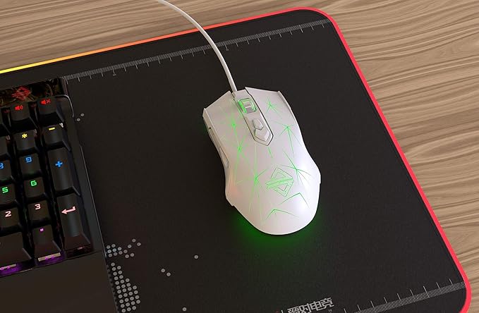 FIRSTBLOOD ONLY GAME. AJ52 Watcher RGB Gaming Mouse, Programmable 7 Buttons - Image 7