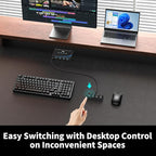 eKL USB 3.0 Switch 4 Computers Sharing USB Peripherals, 4 Port USB Switcher - Image 4