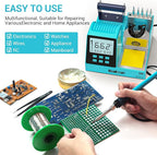 90w Soldering Station, Electronic Digital Display Soldering Iron Station Kit - Image 7