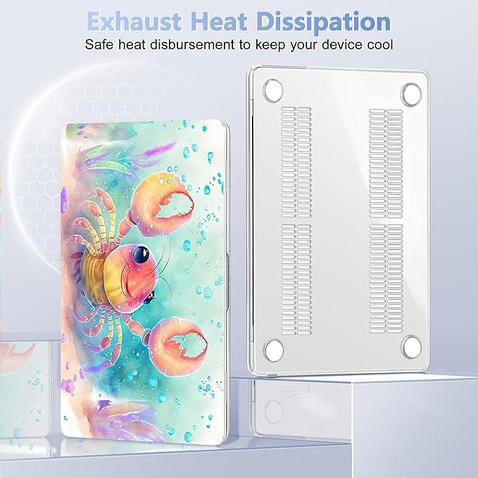 Case for MacBook Air 15 Inch 2025 2024 2023 Release M4 A3241 M3 A3114 M2 A2941 - Image 4