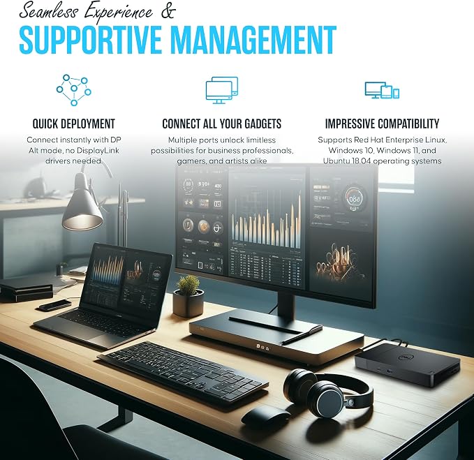 WD19DCS Dell Docking Station USB C - Image 5
