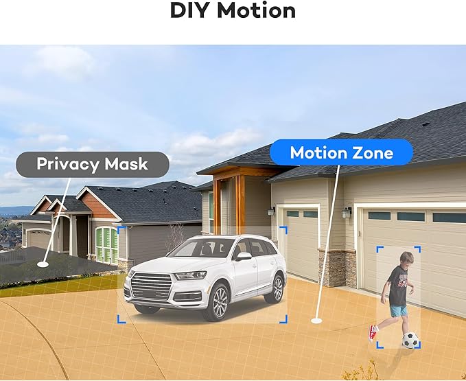 ONWOTE 4K NVR PoE Security Camera System 2 Way Audio, 8 Channel NVR 2TB - Image 8