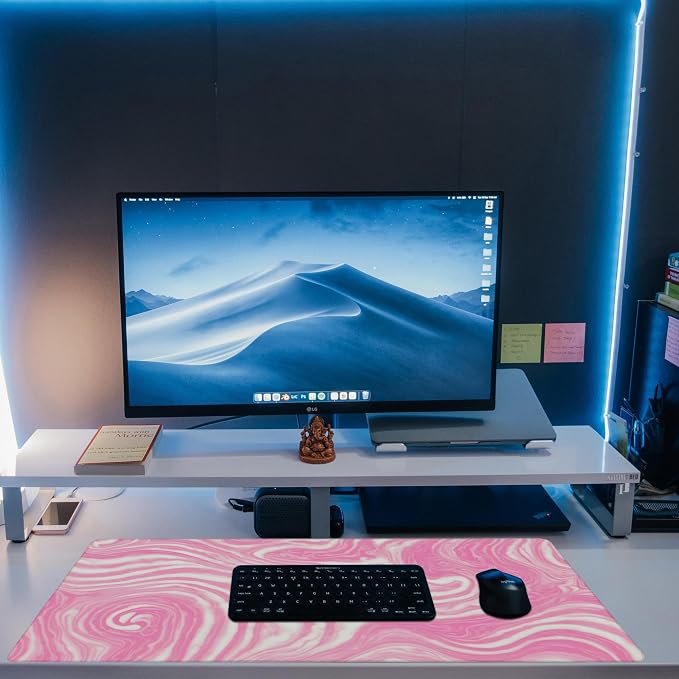 Desk Pad, Flow Liquid Waves Large Gaming Mouse Pad - Image 6
