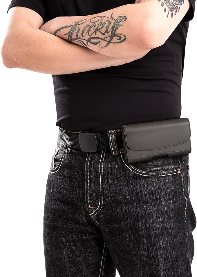 PiTau Holster for iPhone SE 8 7 6s 6, Premium Cell Phone Belt Holder Case - Image 5