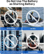 DC HOUSE 2 Pack 12V 30Ah LiFePO4 Lithium Battery, Low Temp Cut-Off, 4000+ Deep - Image 6