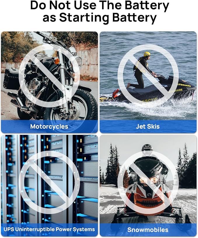 DC HOUSE 2 Pack 12V 30Ah LiFePO4 Lithium Battery, Low Temp Cut-Off, 4000+ Deep - Image 6