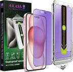 9H Tempered Glass, Anti-Glare, Full Coverage, Anti-Fingerprint, Auto Dust by SYSHANGYAN