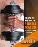 MAXRICH Barbell Clamp 1 inch Multiple Sizes & Adjustable Weight Clips - Image 4