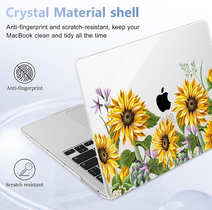 Case for MacBook Pro 13 inch with/Without Touch Bar, Hard Shell + Keyboard - Image 6