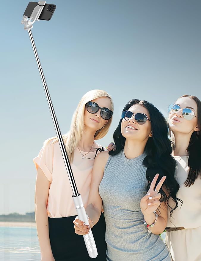 SelfieShow 71" Cell Phone Selfie Stick & Tripod, Smartphone Stand - Image 8