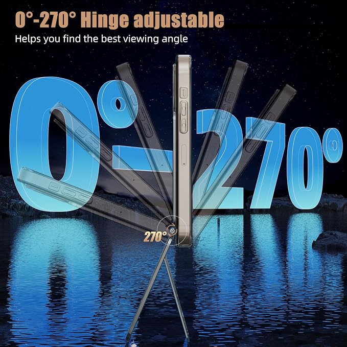 Phone Tripod Stand, Aluminum Alloy Mini Tripod Compatible - Image 3