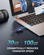 64GB CT100 microSDXC UHS-I Memory Card - Image 2