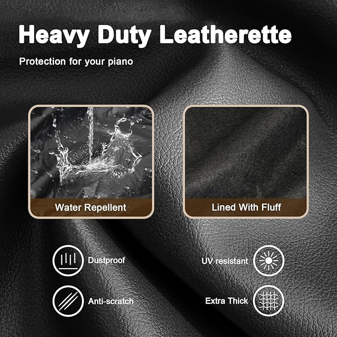 Explore Land 88 Keys Digital Piano Dust Cover - Image 5