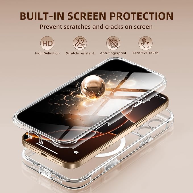BERFY Magnetic for iPhone 16 Pro Case, Compatible - Image 4