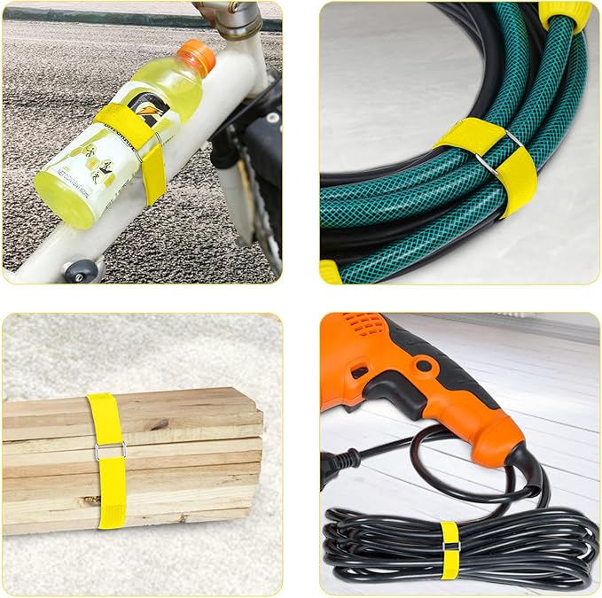 1"x16ft Hook and Loop Straps - Image 5
