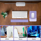 MOSISO Wrist Rest Support for Mouse Pad&Keyboard Set, Rectangular Ergonomic - Image 6