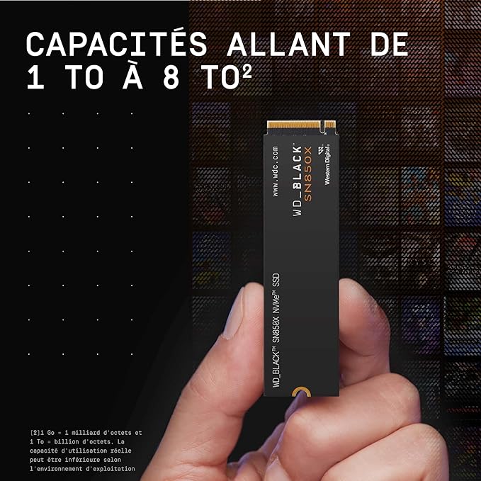 WD_BLACK 8TB SN850X NVMe Internal Gaming SSD Solid State Drive - Image 4