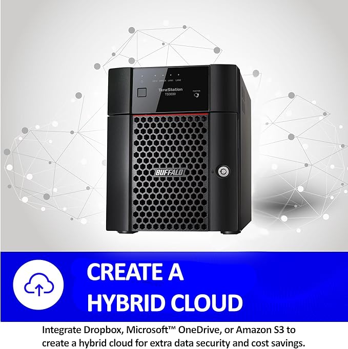 BUFFALO TeraStation 3430DN 4-Bay 16TB Desktop Small-Med Business NAS w/Hard - Image 6