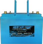 Deep Cycle Lithium Ion Marine Battery Group 27 Dual Terminal Replaces Optima - Image 2