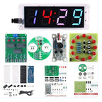 Soldering Practice Kit DIY RGB Alarm Clock Green Sound Sensor RGB Gyro Red by Yidab