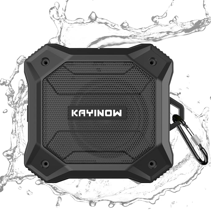 ​​Small Shower Speaker Supports TWS Stereo Pairing and Hands-Free Calling by kayinuo