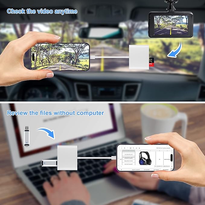 SD Card Reader, USB 3.0 Type C High Speed to SD/TF Card Adapter - Image 9