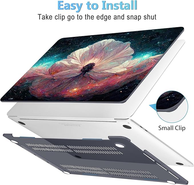 Mektron for MacBook Pro 13-inch Case 2022 2021 2020 Release A2338 M2 M1 A2289 - Image 3