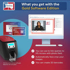 Bodno Magicard 400X Single Sided ID Card Printer & Complete Supplies Package ID - Image 4