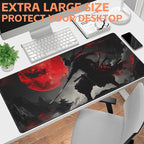 Mouse Pad Large Anime Samurai Non-Slip Gaming Desk Mat - Image 6
