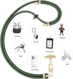 Adjustable Anti-Theft Phone Lanyard - 8mm Mountain Climbing Rope Neck & - Image 6