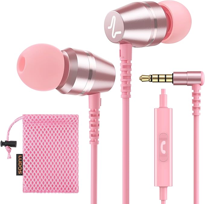 LUDOS OMNITONE Wired Earbuds in-Ear Headphones, 5 Years Warranty, Earphones by Ludos