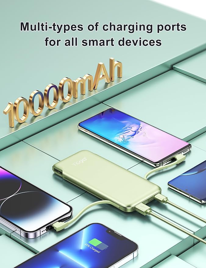 TG90° 10000mah Portable Charger - Image 2