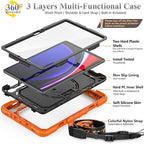 SEYMAC stock Case for Samsung Galaxy Tab S10 FE / S9 / S9 FE 5G Tablet Case - Image 7