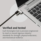 Kensington Universal 3-in-1 Keyed Laptop Locking Cable, Computer Security Keyed - Image 5