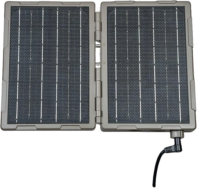 Tactacam Reveal Folding Solar Panel – 7.2W Output, Built-in Lithium Battery by TACTACAM