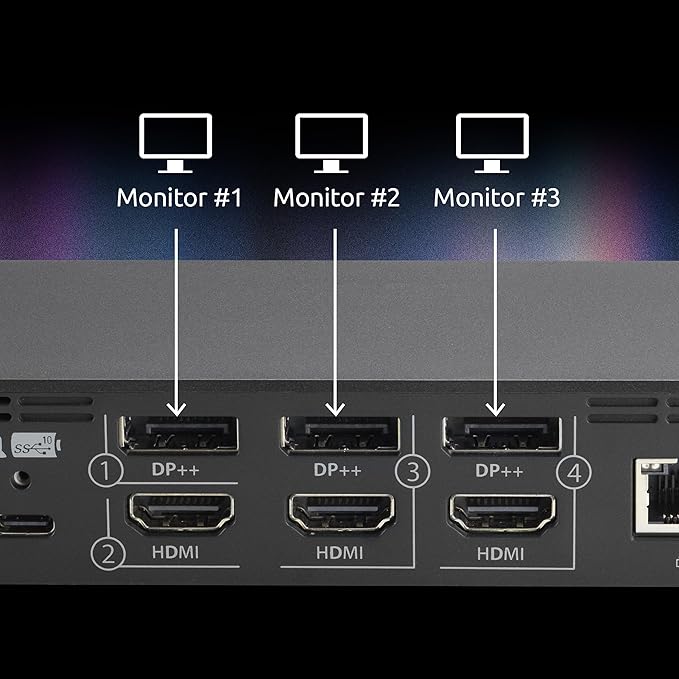 Kensington DisplayLink 4K Docking Station, Triple 4K - Image 4