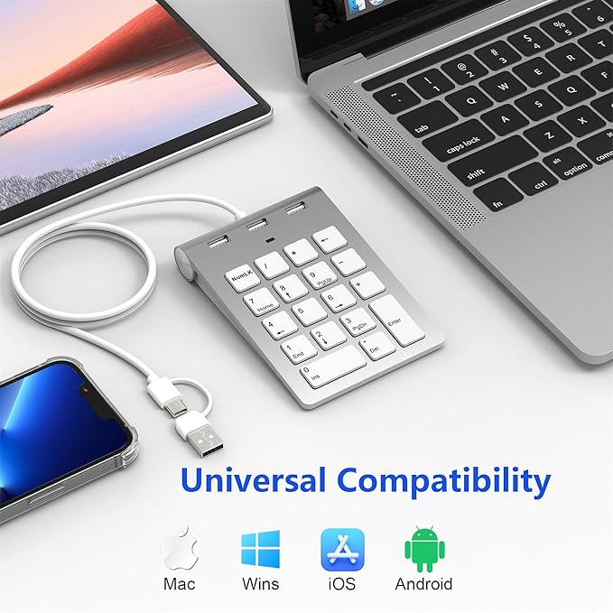 Wired USB C/A Number Pad - Image 7