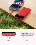 Charmast Portable Charger with Built in Cables, Power Bank with Cords Wires - Image 8