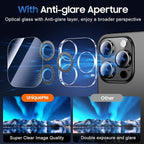UniqueMe for 3 Pack iPhone 15 Pro/iPhone 15 Pro Max Camera Lens Protector - Image 4