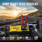 GOOLOO GT4000S Jump Starter 4000A Car Jumper Starter, 100W Fast-Charging - Image 2
