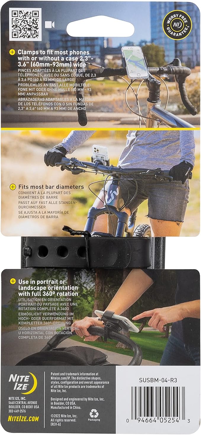 Nite Ize Squeeze Rotating Smartphone Bar Mount - Image 8