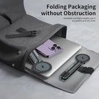 Adjustable Laptop Stand for Desk, Magnetic Phone Holder - Image 6