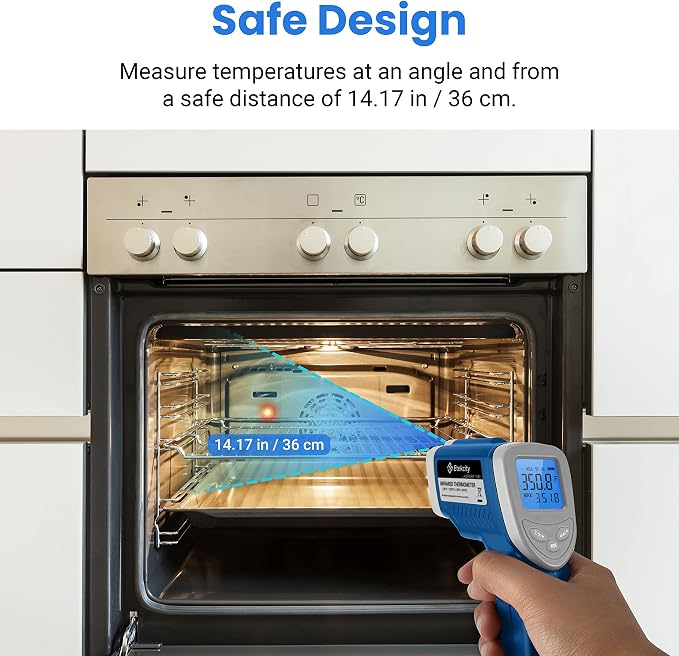 Etekcity Infrared Thermometer 1080, Heat Temperature Temp Gun - Image 10