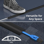 ZhiYo 10ft Cord Covers for Wires on Floor, Cord Hider Floor Hide Extension Cords - Image 7