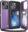 TORU CX Slim for iPhone 15 Case Wallet | Protective Shockproof Heavy Duty Cover by TORU