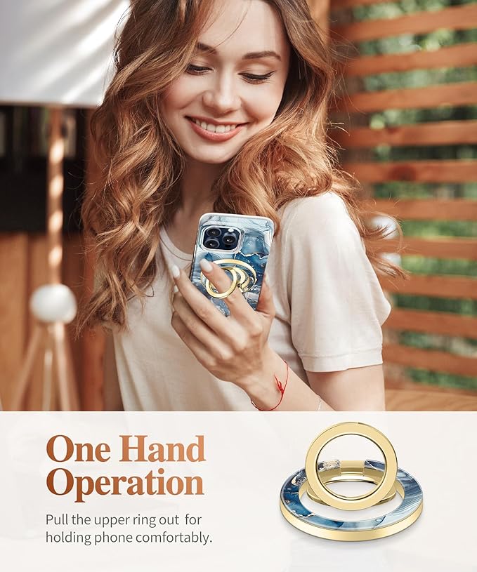 GVIEWIN Magnetic Phone Ring Holder, Compatible - Image 6