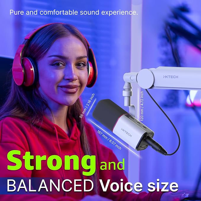 IXTECH Cardioid Dynamic Microphone - Image 7