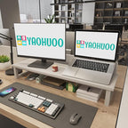 Dual Monitor Stand Riser, 39Inch Large Monitor Stands - Image 6